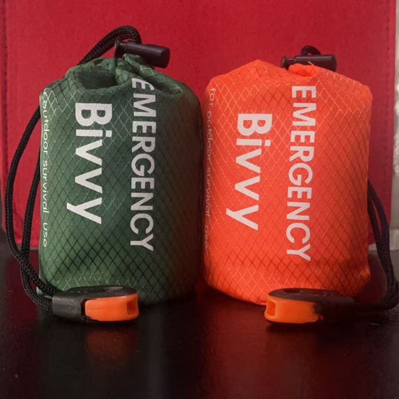 응급 비비 슬리핑백 PE 알루미늄 호일 보온 생존 담요 - Bivy Bag Emergency 리뷰 및 가격